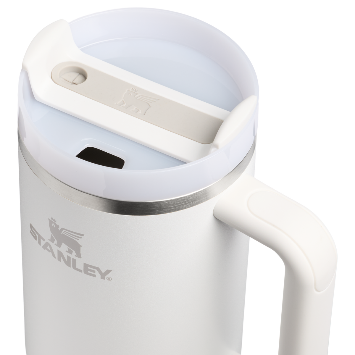 Stanley 1913 The Quencher H2.0 Flowstate™ Tumbler 40 OZ in Tournament White