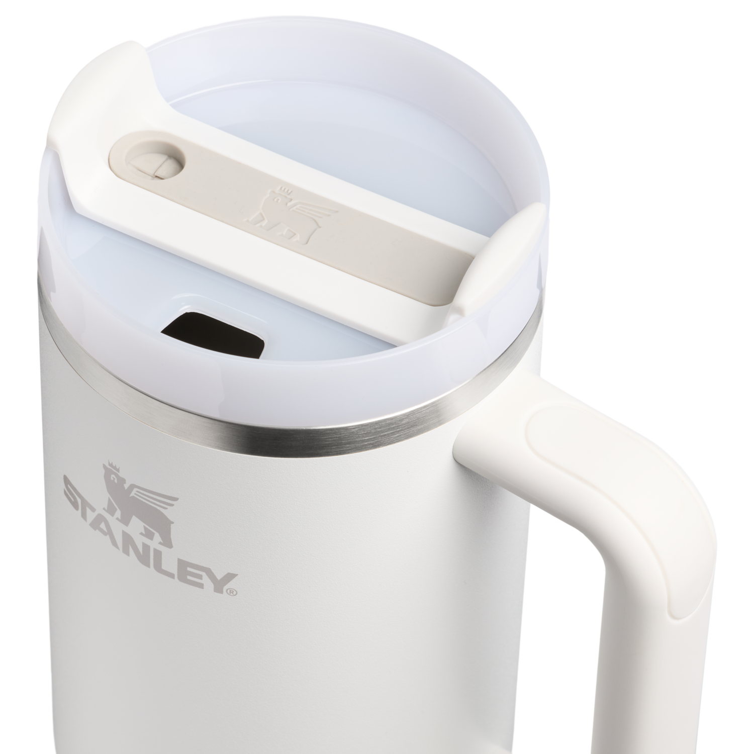 Stanley 1913 The Quencher H2.0 Flowstate™ Tumbler 40 OZ in Tournament White | View 3