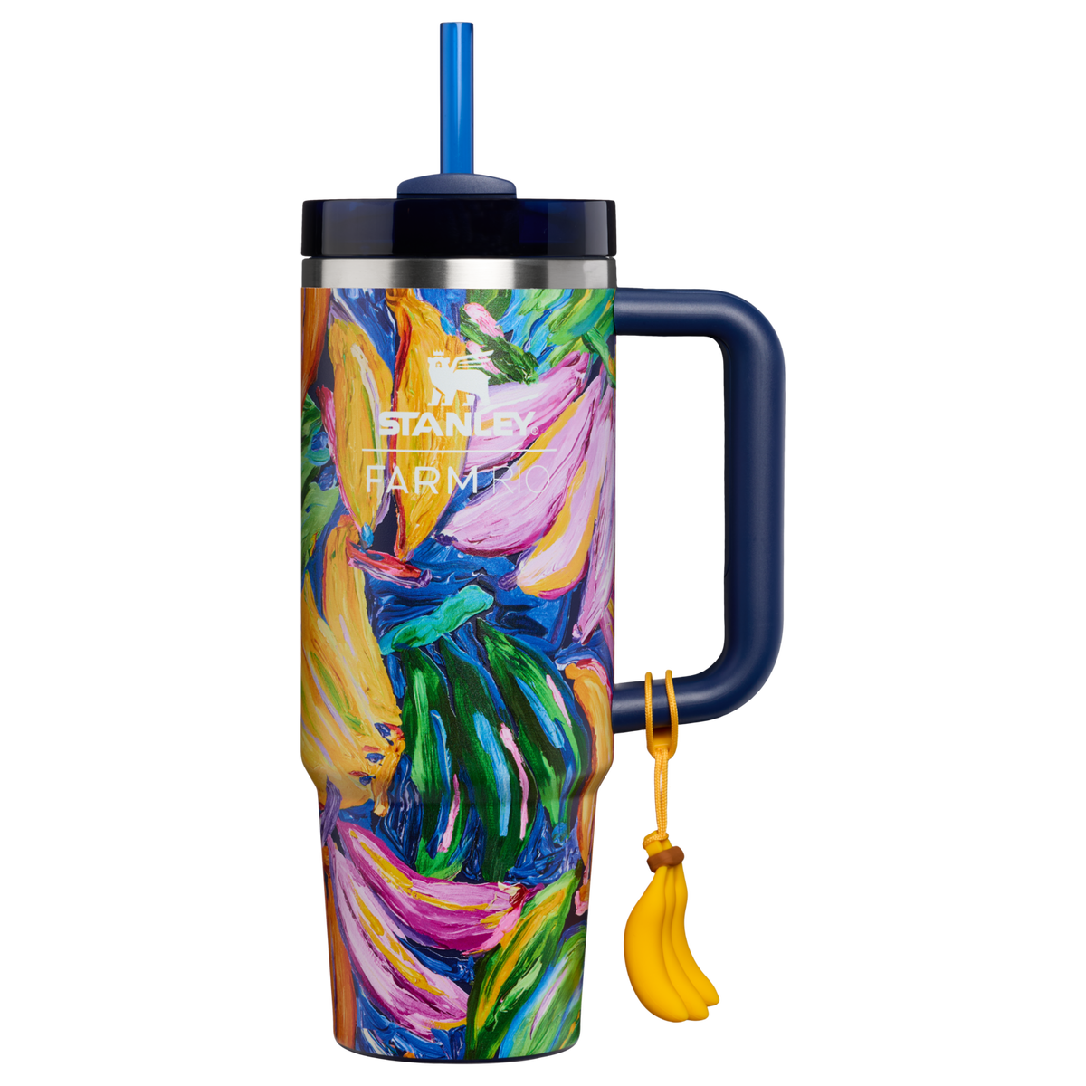 Stanley 1913 Stanley 1913 x FARM Rio Quencher® H2.0 Flowstate™ Tumbler 30 OZ in Farm Rio Painted Bananas