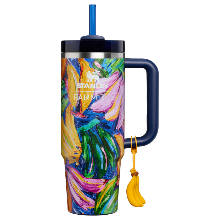 Stanley 1913 Stanley 1913 x FARM Rio Quencher® H2.0 Flowstate™ Tumbler 30 OZ in Farm Rio Painted Bananas