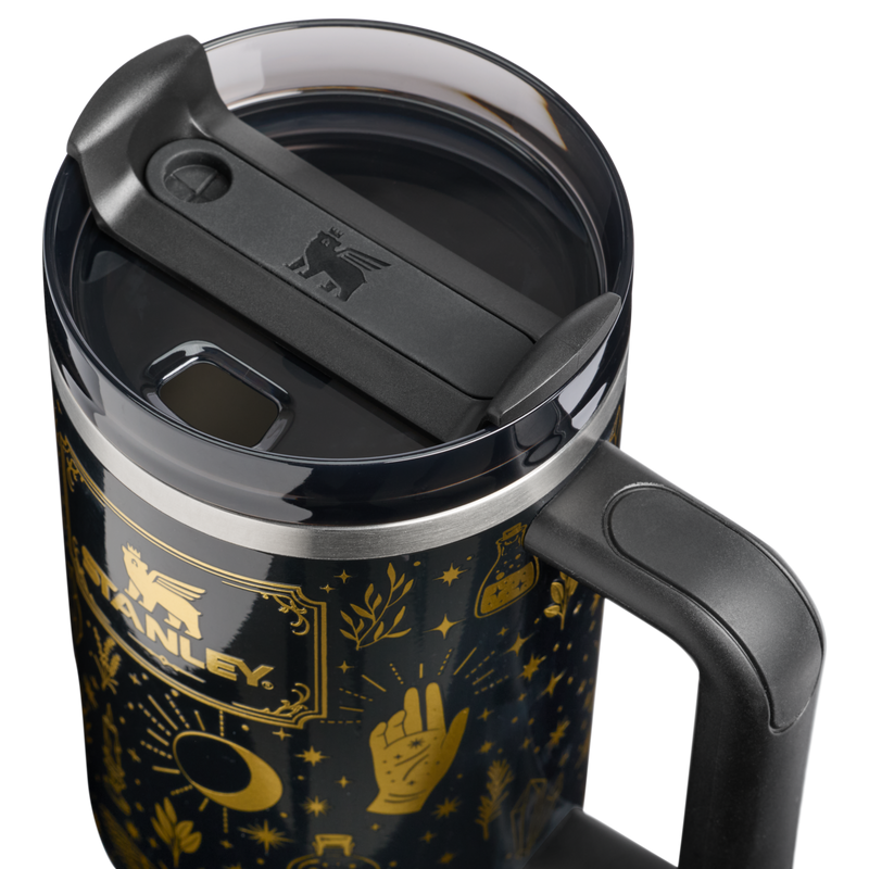 Stanley 1913 Halloween Quencher® H2.0 Flowstate™ Tumbler | 40 OZ in Black Magic | Lid Detailed View
