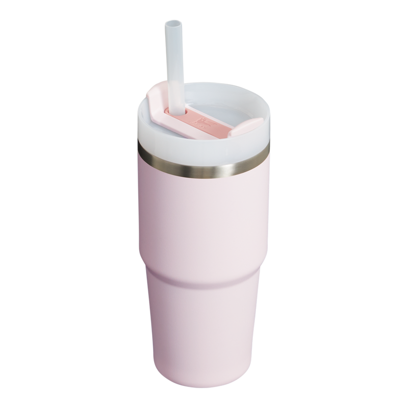 Stanley 1913 The Quencher H2.0 FlowState™ Tumbler  14 OZ in Rose Quartz 2.0 | Back View
