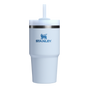 Stanley 20 OZ Quencher Insulated Tumbler WIth Straw In Glacier Blue
