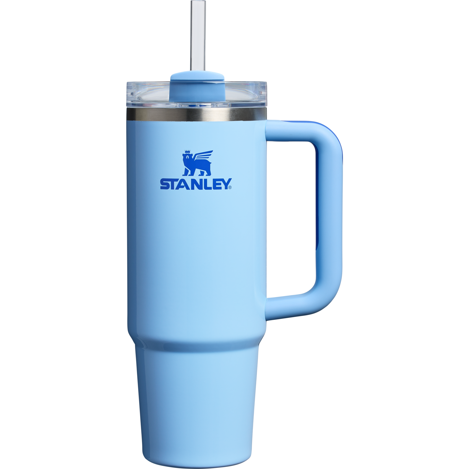 Stanley 30 OZ Quencher Stainless Steel Tumbler In Cornflower Blue From The Oasis Collection