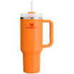 Stanley Quencher H2.O FlowState Insulated Tumbler 40OZ Cup In Goldenrod Orange