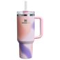 The Stanley Quencher H2.O FlowState Tumbler 40 OZ Cup In Rose Petal Motion