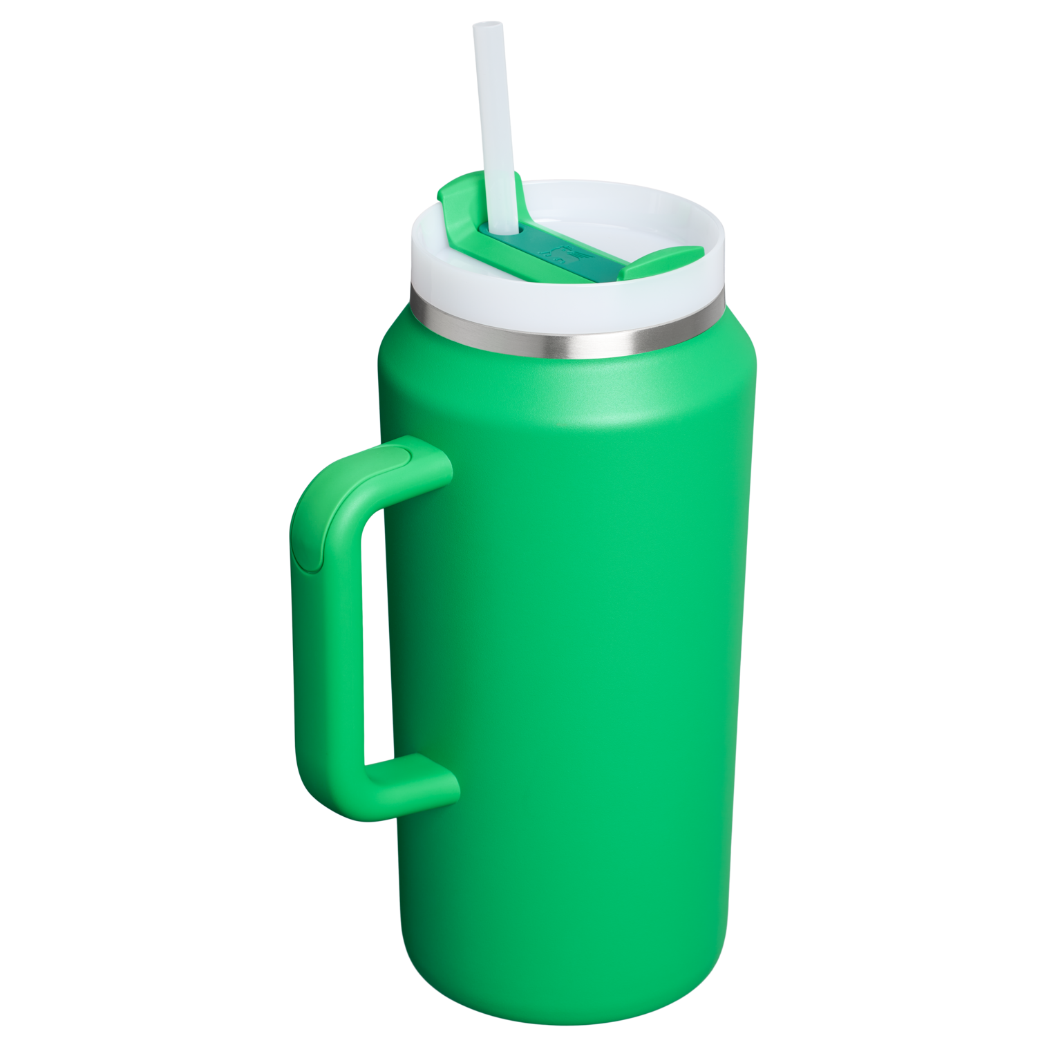 Stanley 64 OZ Stainless Steel Tumbler With Straw In Meadow Green