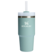 Stanley 20 OZ Quencher Insulated Tumbler With Straw In Seafoam Green
