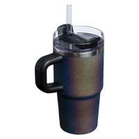 The Midnight Glitz Quencher H2.O FlowState™ Tumbler with Handle | 20 OZ