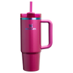 Stanley Valentine's Day 30 OZ Quencher Insulated Tumbler Cup With Straw & Handle In Berry Truffle Pink