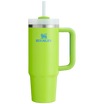 Stanley Quencher H2.O FlowState Insulated Tumbler 30 OZ Cup In Bright Lime Green