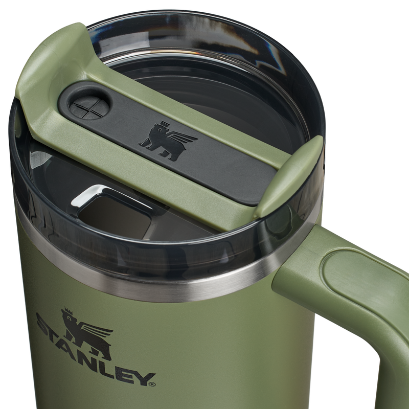 Stanley 1913 The Quencher H2.0 Flowstate™ Tumbler 30 OZ in Dried Pine | Lid Detailed View