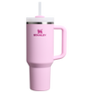 Stanley 40 oz Quencher FlowState Tumbler In Cherry Blossom Pink