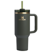 Stanley 40 OZ Quencher Insulated Tumbler Cup In Cypress Green