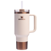 Stanley Quencher H2.O FlowState Tumbler Cup 30 OZ In Gilded Sugar Pink