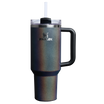 The Stanley Quencher H2.O FlowState Tumbler 40 Oz Cup In  Midnight Glitz