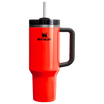 Stanley 40 OZ Quencher Tumbler In Neon Orange