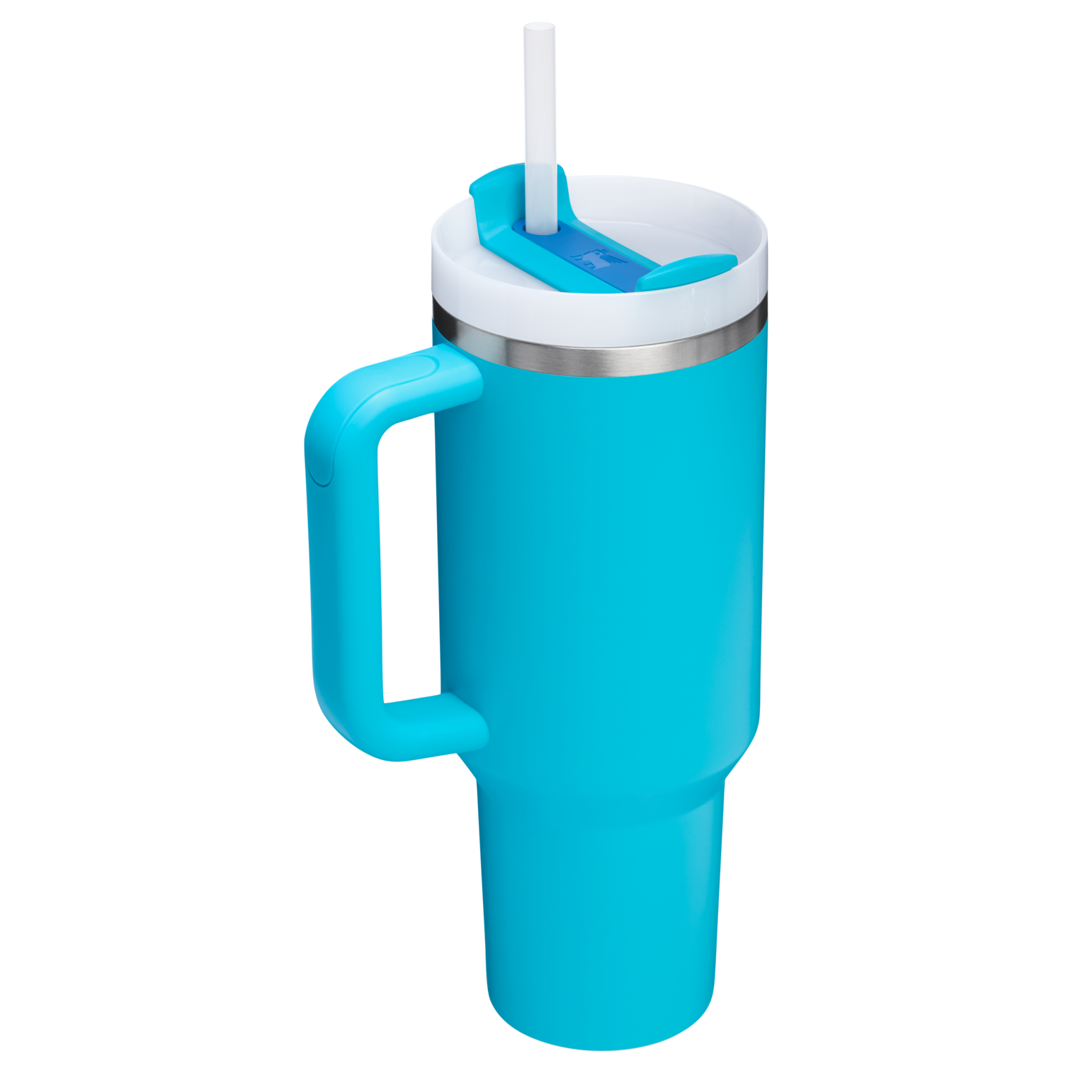 Stanley Quencher H2.O FlowState Tumbler Cup 40 OZ In Splash Blue