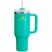 Stanley Quencher H2.O FlowState Insulated Tumbler 40OZ Cup In Tropical Teal