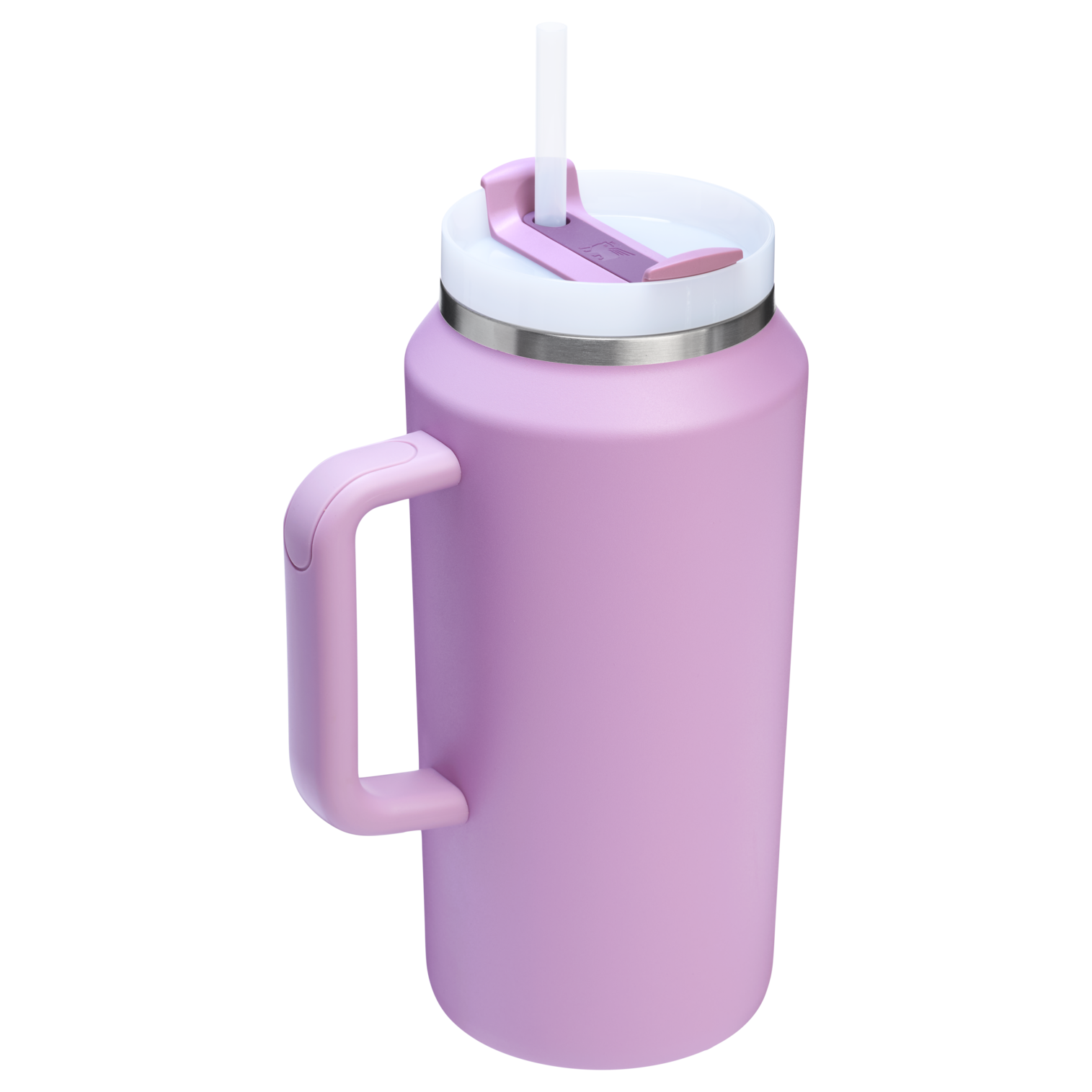 Stanley 64 OZ Stainless Steel Tumbler With Straw In Lilac Purple