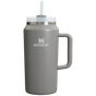 Stanley 64 OZ Stainless Steel Tumbler With Straw In Stone Grey
