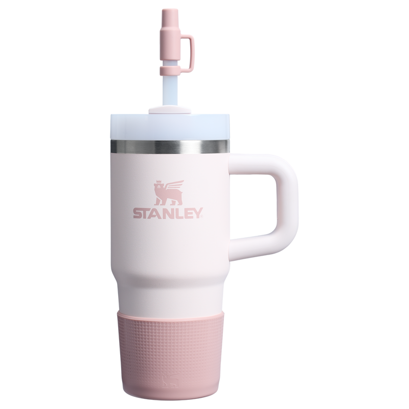 Stanley 1913 Stanley Quencher Boot and Straw Cover Set 14 OZ in Pink Dusk | Front View