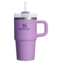 The Quencher H2.O 20 oz FlowState Tumbler with handle and straw in Lilac Purple