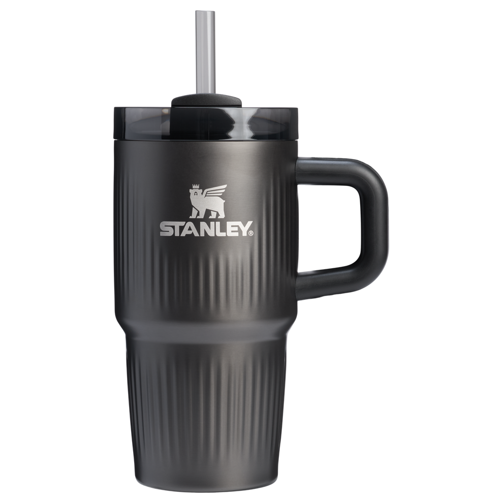 Stanley 1913 The Quencher® H2.0 Fluted Tumbler with Handle 20 OZ in Black