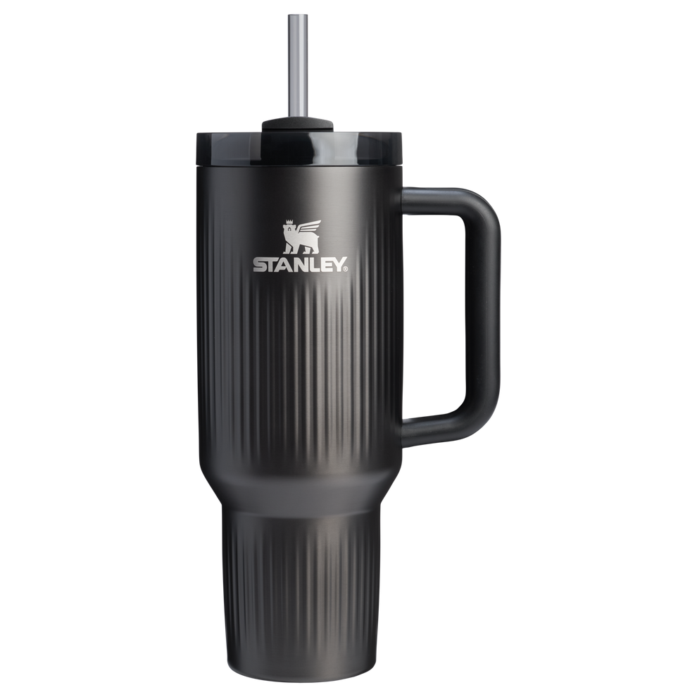Stanley 1913 The Quencher® H2.0 Fluted Tumbler  40 OZ in Black
