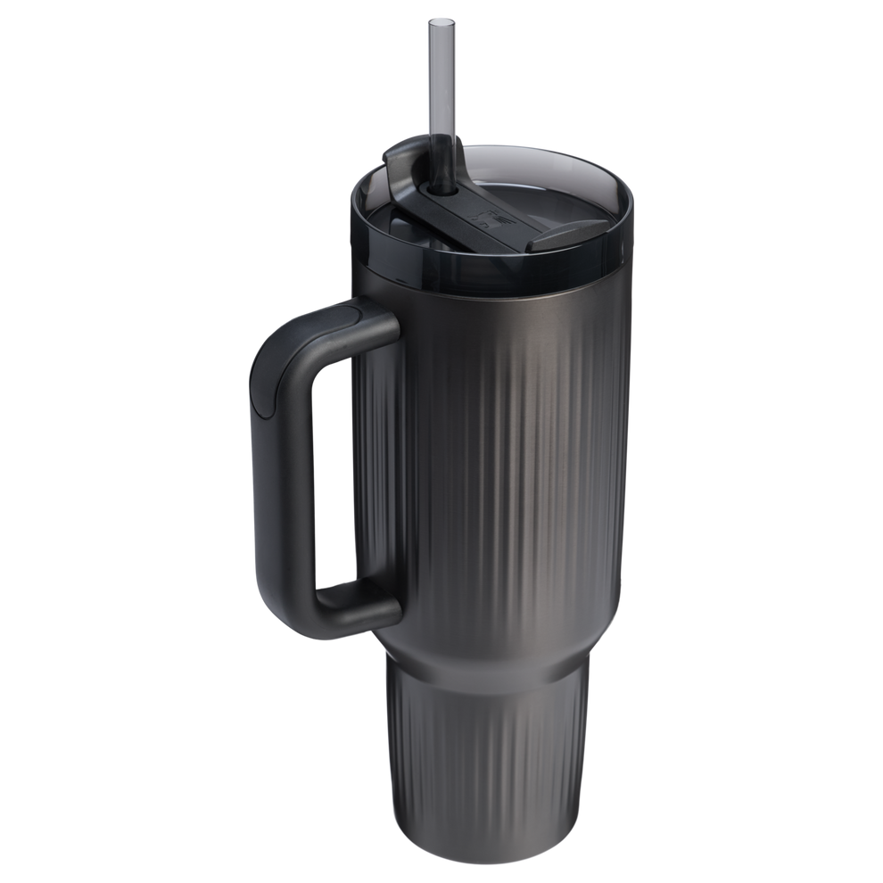Stanley 1913 The Quencher® H2.0 Fluted Tumbler  40 OZ in Black