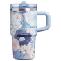 Swatch for Stanley 1913 The Quencher ProTour Flip Straw Tumbler 20 OZ in Blue Dream Wildflower