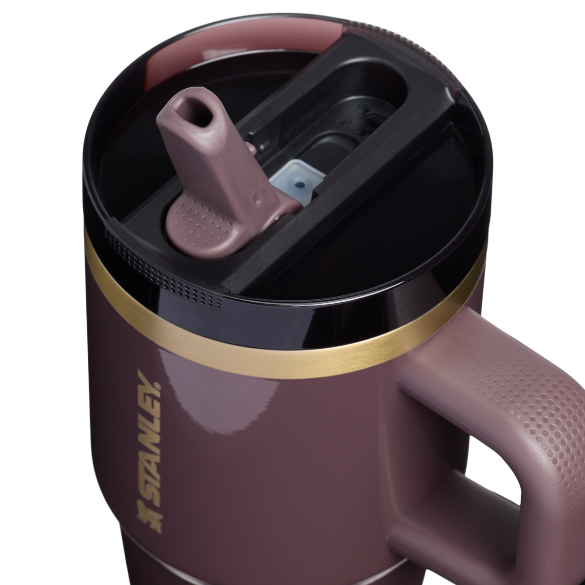 Stanley 1913 The Quencher ProTour Flip Straw Tumbler 20 OZ - Stanley Create in Fig Gloss | Lid Detailed View