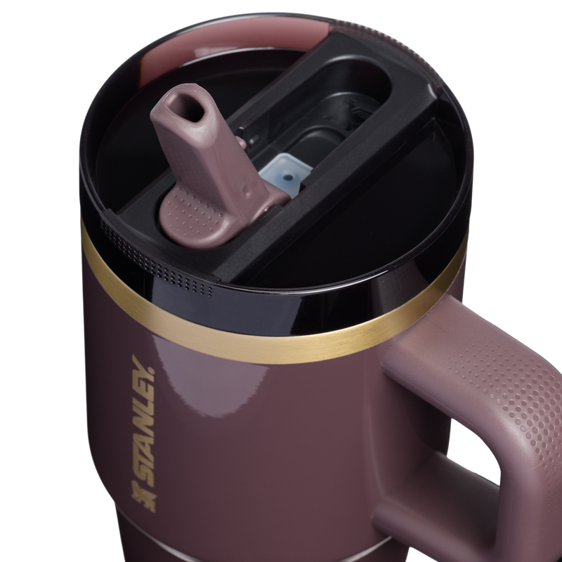 Stanley 1913 The Quencher ProTour Flip Straw Tumbler 20 OZ - Stanley Create in Fig Gloss | Lid Detailed View
