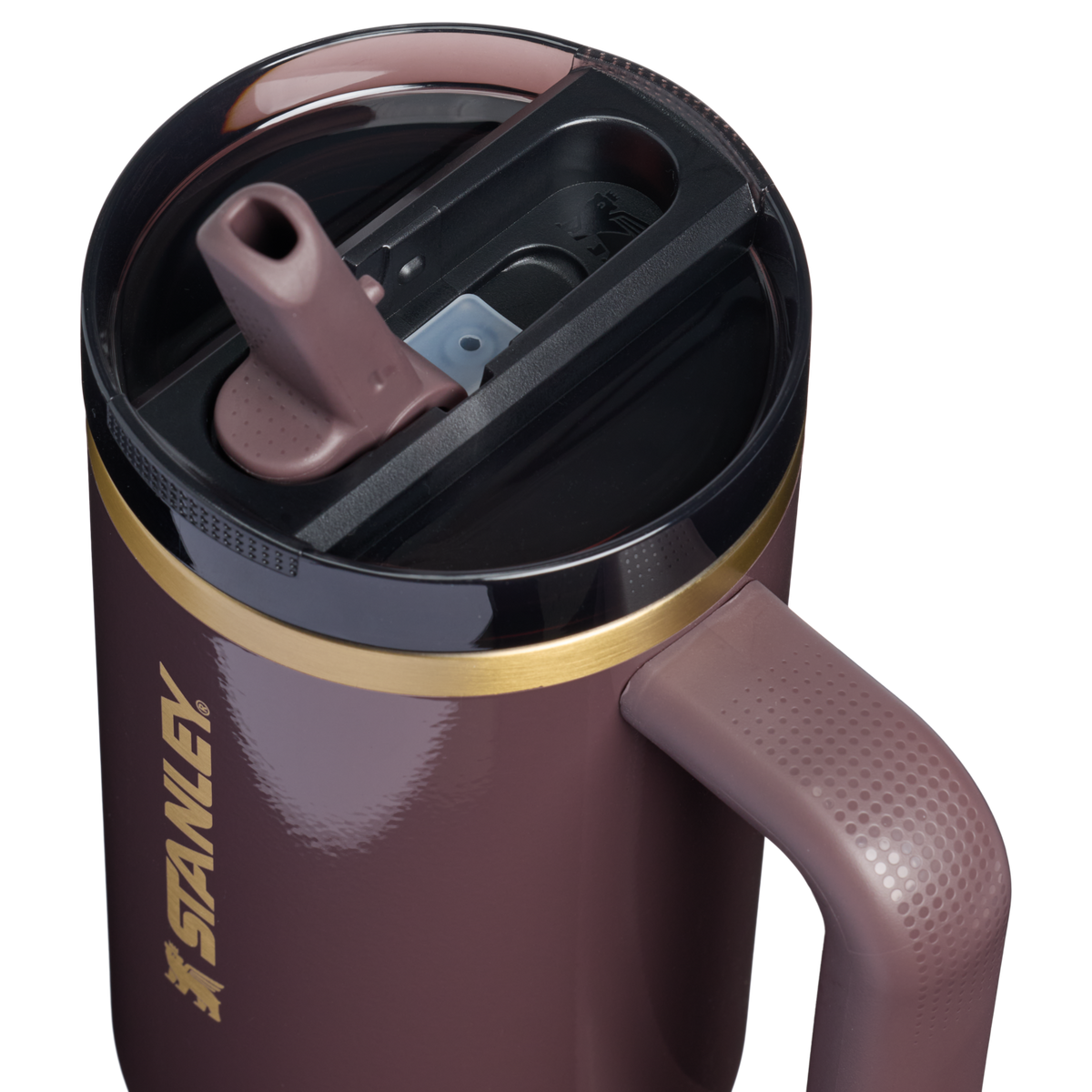 Stanley 1913 The Quencher ProTour Flip Straw Tumbler 30 OZ - Stanley Create in Fig Gloss | Lid Detailed View
