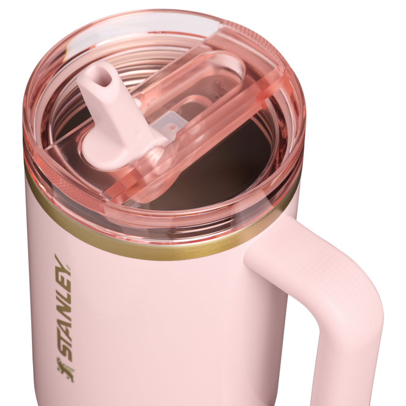 Stanley 1913 The Quencher ProTour Flip Straw Tumbler 40 OZ - Stanley Create in Blossom Gloss | Lid Detailed View