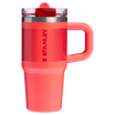 Stanley 14 OZ ProTour Flip Straw Tumbler Cup In Hot Coral Red
