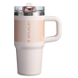 The Stanley Quencher ProTour Flip Straw Tumbler 14 OZ in Rose Quartz Fade