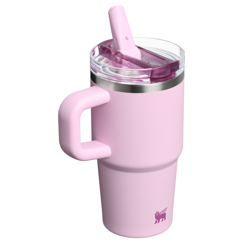 Stanley 1913 The Quencher ProTour Flip Straw Tumbler 20 OZ in Cherry Blossom | Back View
