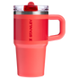 Stanley 20 OZ ProTour Flip Straw Tumbler Cup In Hot Coral Red