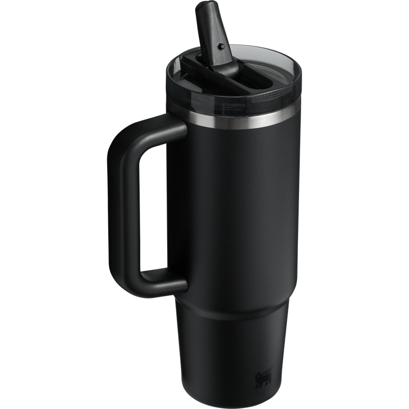 Stanley 1913 The Quencher ProTour Flip Straw Tumbler 30 OZ - Stanley Create in Black 2.0 | Back View