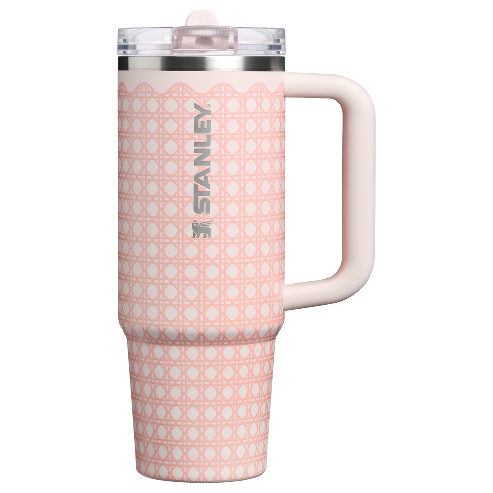Stanley 1913 The Quencher® ProTour Flip Straw Tumbler 30 OZ in Rose Quartz Rattan