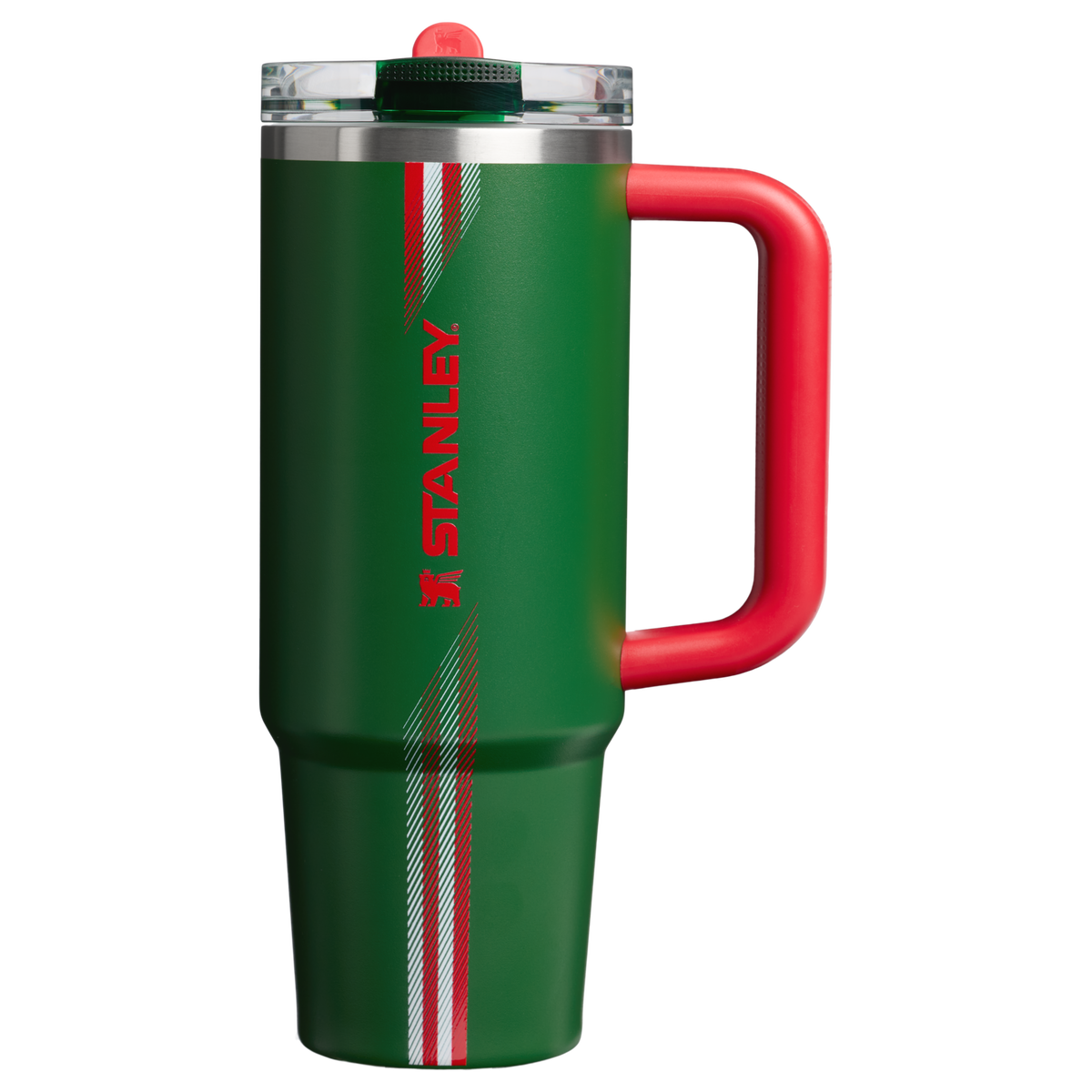 Stanley 1913 The Country Collection Quencher® ProTour Flip Straw Tumbler 30 OZ in Team Dark Green Red
