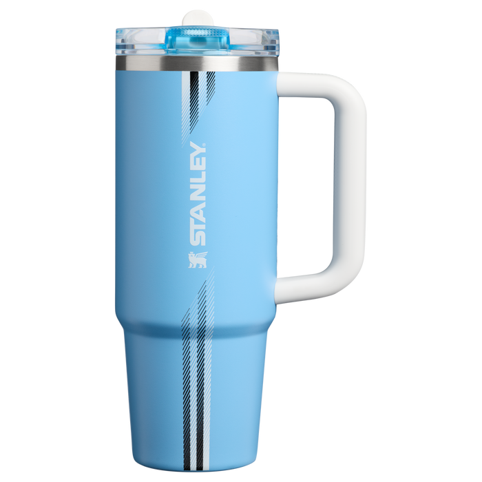 Stanley 1913 The Country Collection Quencher® ProTour Flip Straw Tumbler 30 OZ in Team Light Blue White