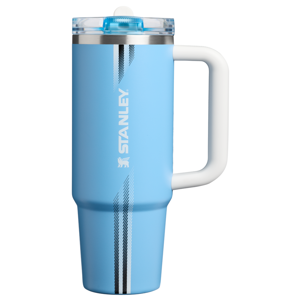 Stanley 1913 The Country Collection Quencher® ProTour Flip Straw Tumbler 30 OZ in Team Light Blue White
