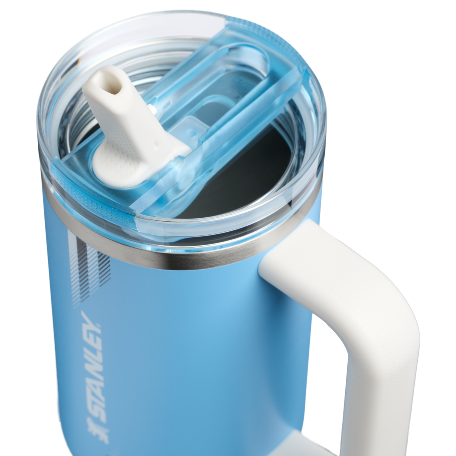 Stanley 1913 The Country Collection Quencher® ProTour Flip Straw Tumbler 30 OZ in Team Light Blue White | View 3