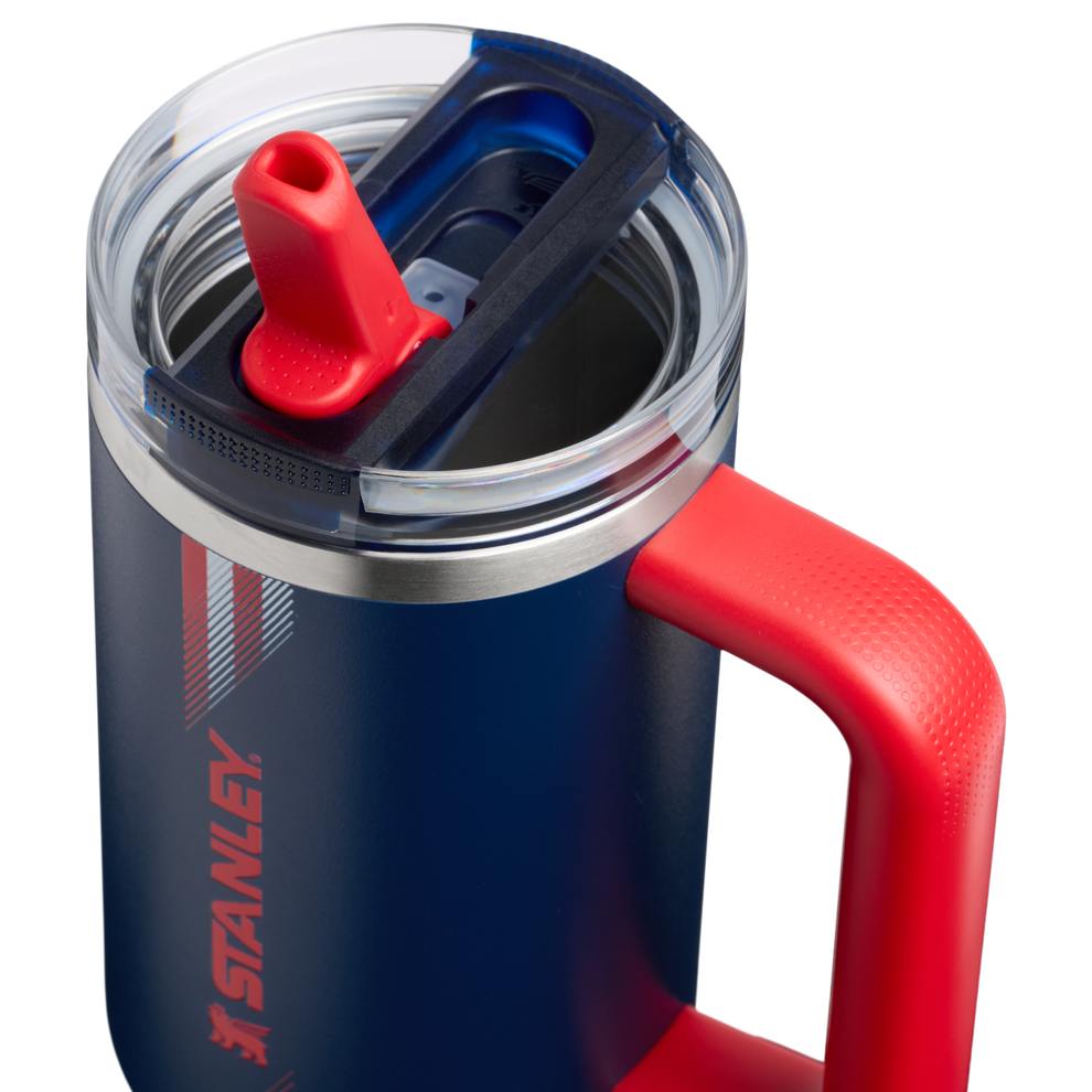 Stanley 1913 The Country Collection Quencher® ProTour Flip Straw Tumbler 30 OZ in Team Navy Red