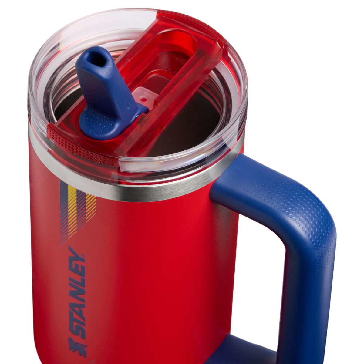 Stanley 1913 The Country Collection Quencher® ProTour Flip Straw Tumbler 30 OZ in Team Red Dark Blue