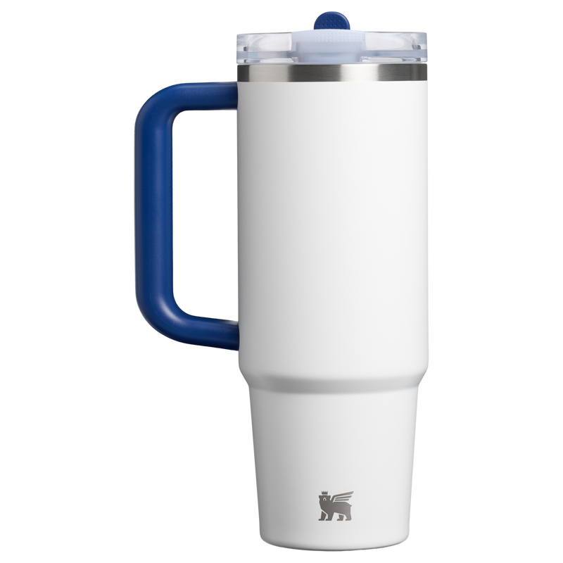 Stanley 1913 The Country Collection Quencher® ProTour Flip Straw Tumbler 30 OZ in Team White Dark Blue | Back View