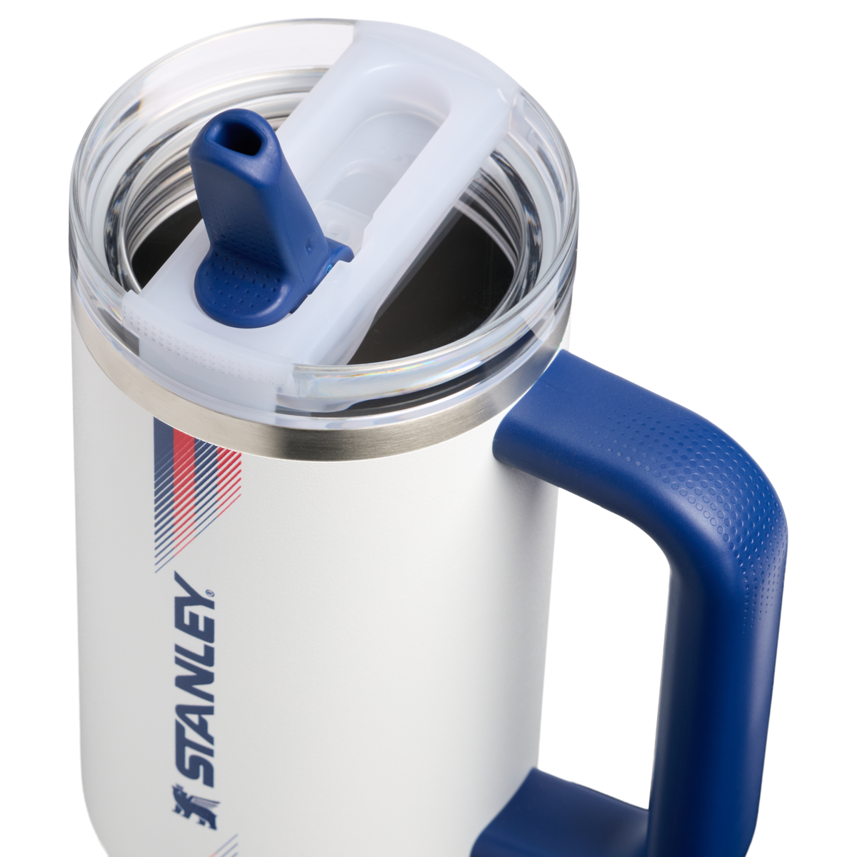 Stanley 1913 Country Collection Quencher® ProTour Flip Straw Tumbler 30 oz - Stanley Create in Team White Dark Blue | View 4