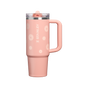 Swatch for Stanley 1913 The Quencher ProTour Flip Straw Tumbler 30 OZ in Sorbet Daisies